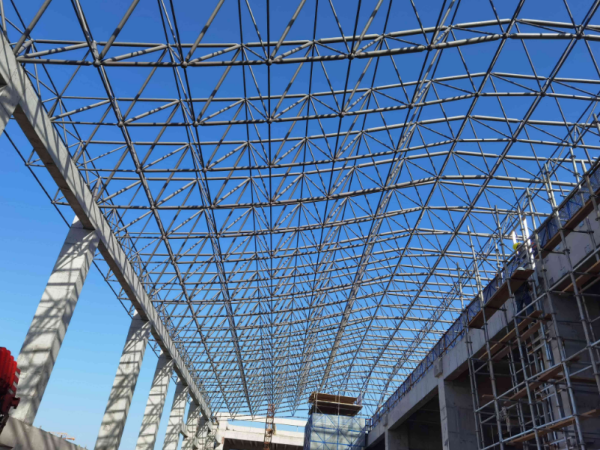 三清山网架加工工艺如何保证质量?